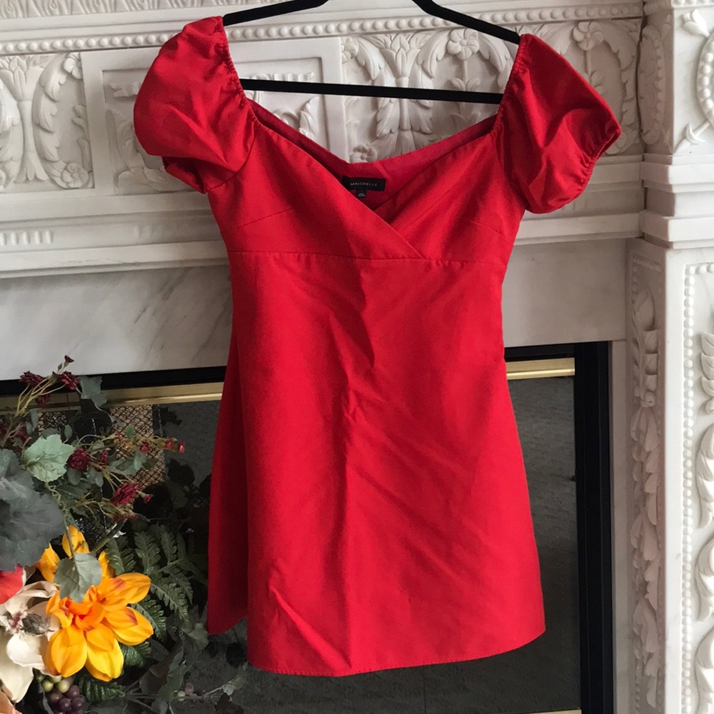 Red dress